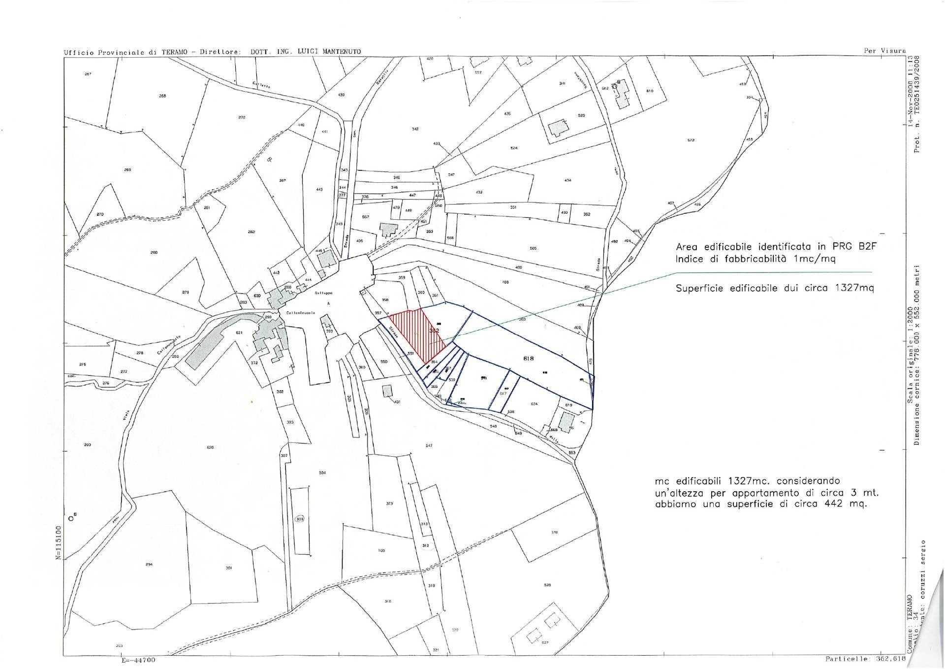 Terreno Agricolo in vendita a Teramo, Colleminuccio
