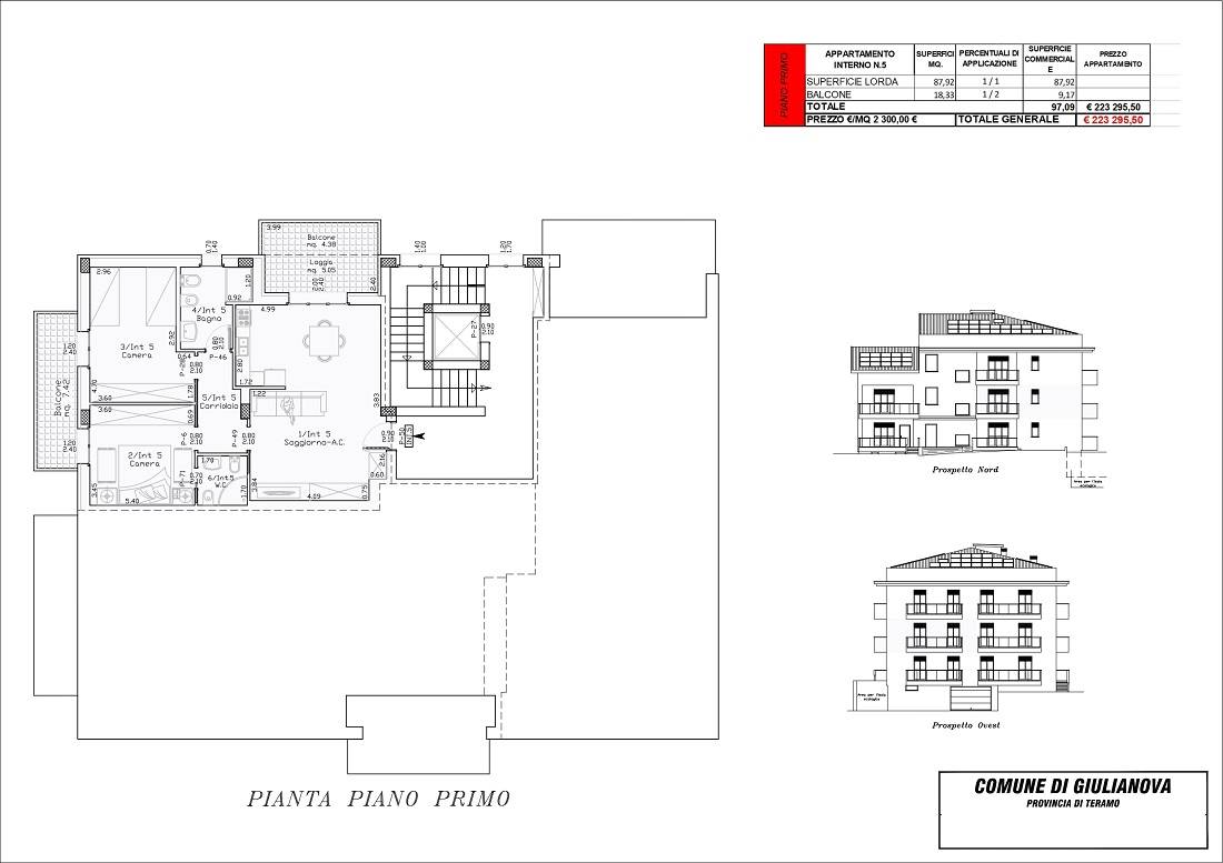 Appartamento in vendita a Giulianova, Lido