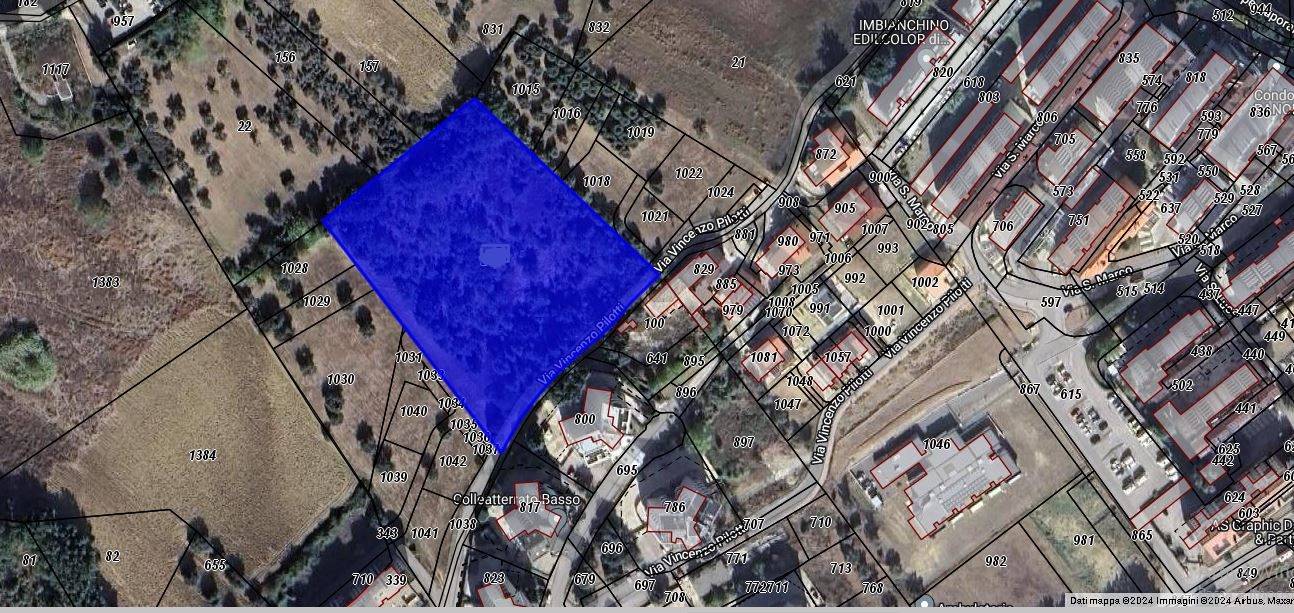 Terreno edificabile in vendita a Teramo, Colleatterrato Basso