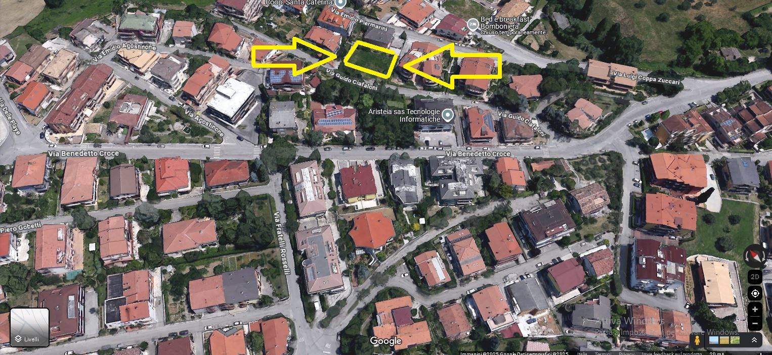 Terreno edificabile in vendita a Teramo, Villa Mosca