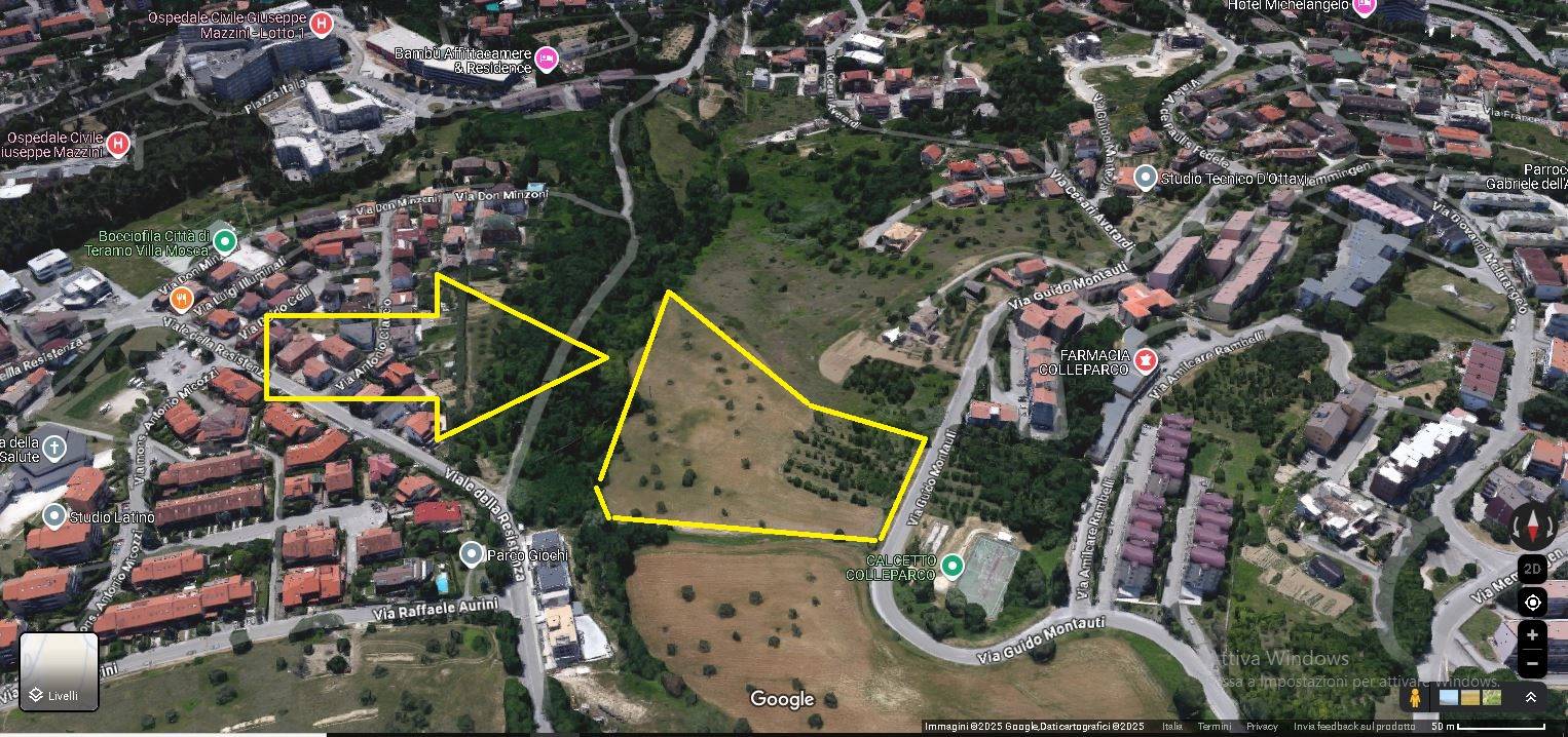 Terreno Agricolo in vendita a Teramo, Colleparco
