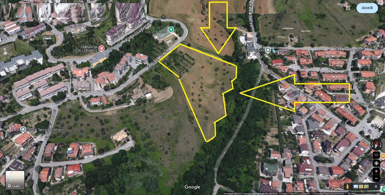 Terreno Agricolo in vendita a Teramo, Colleparco
