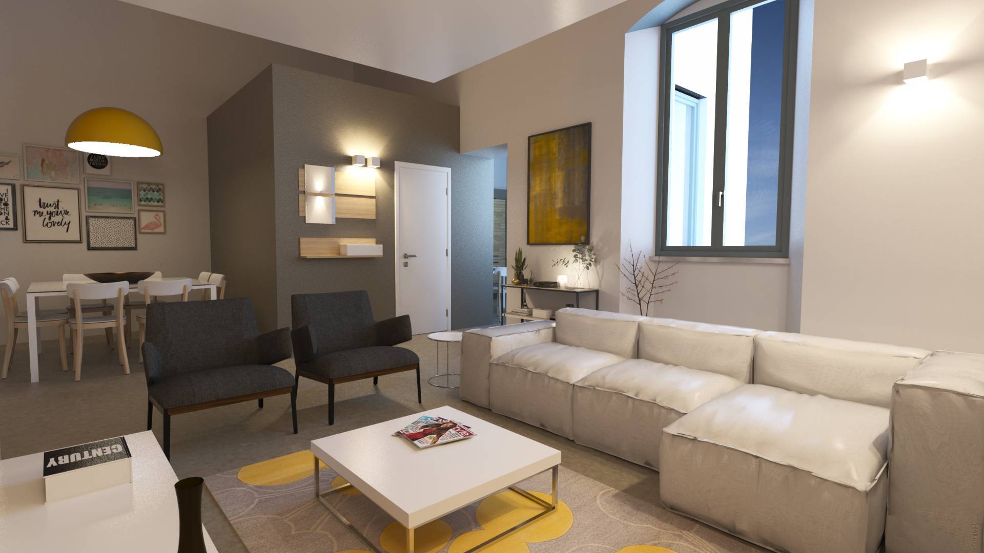 Appartamento in vendita a Zogno, Centro