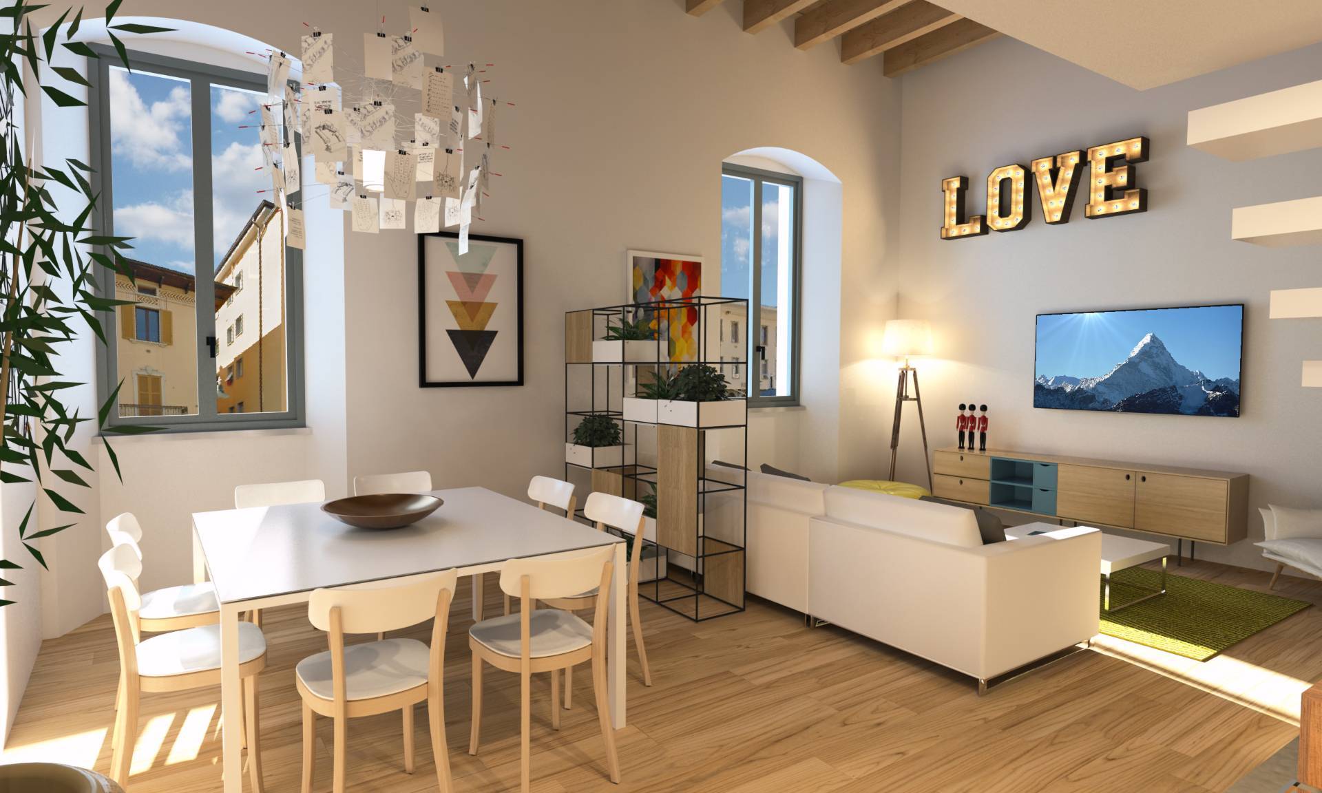 Appartamento in vendita a Zogno, Centro