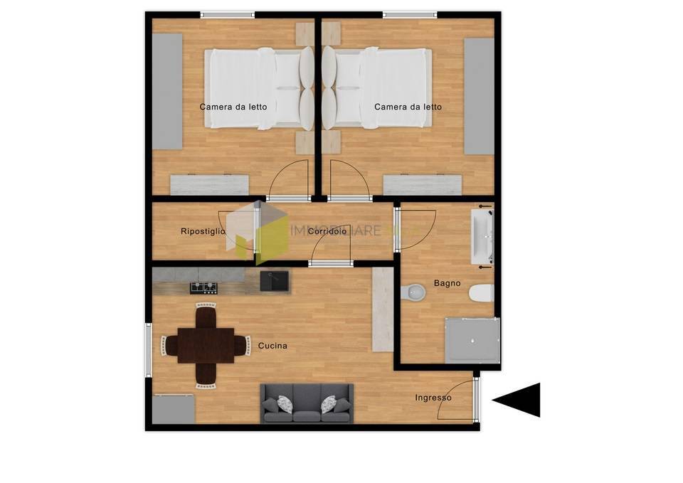 Appartamento in vendita a Pisa, Quartiere Sant' Antonio