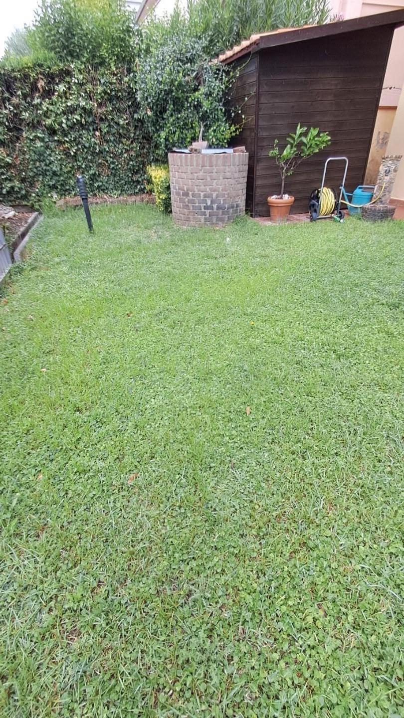 Quadrilocale con giardino a Cascina