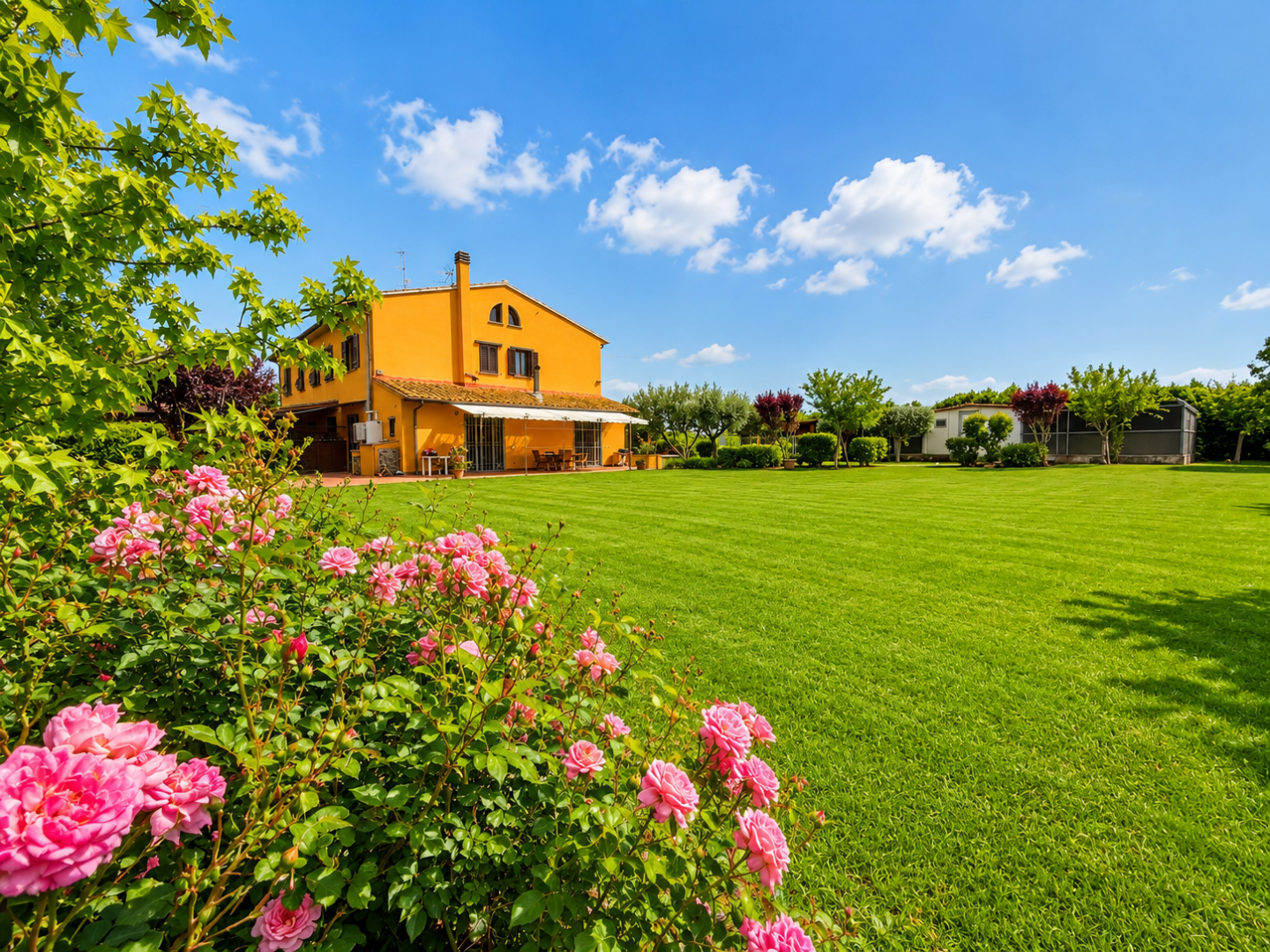 Rustico con giardino, Cascina santo stefano a macerata