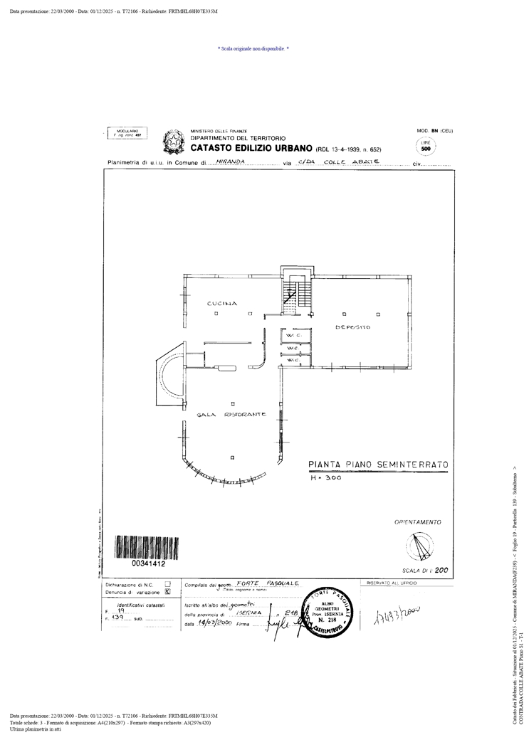 Attivit commerciale Albergo in vendita a Miranda