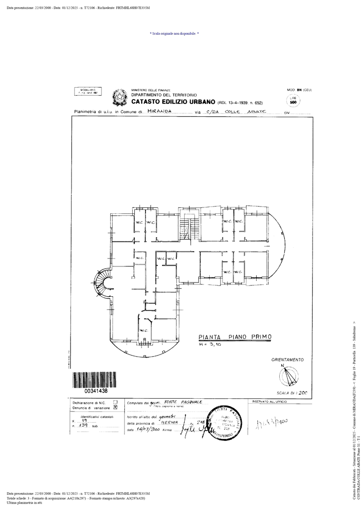 Attivit commerciale Albergo in vendita a Miranda