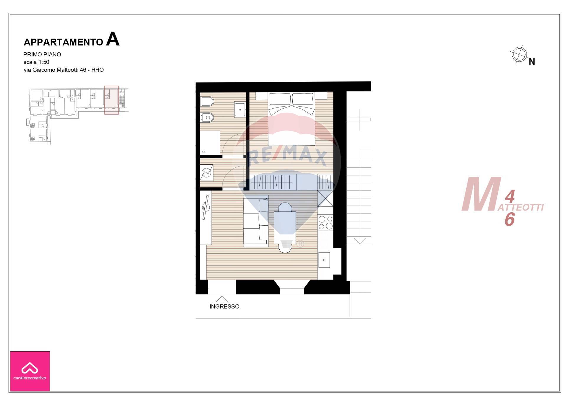 Appartamento in vendita a Rho, Zona Centro