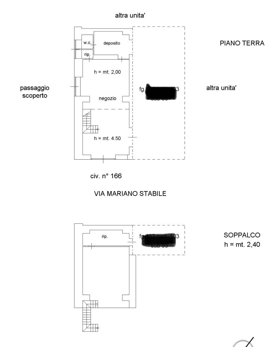 Locale commerciale in vendita a Palermo, Politeama