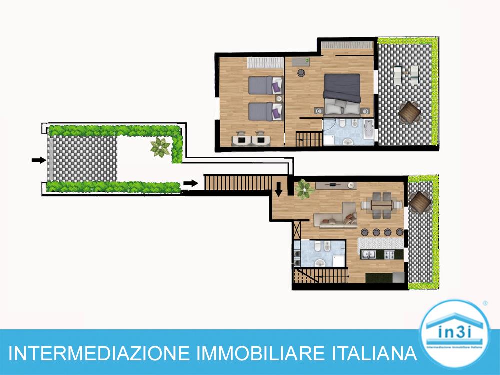 Attico con giardino in via giovanni xxiii n 31, Ladispoli