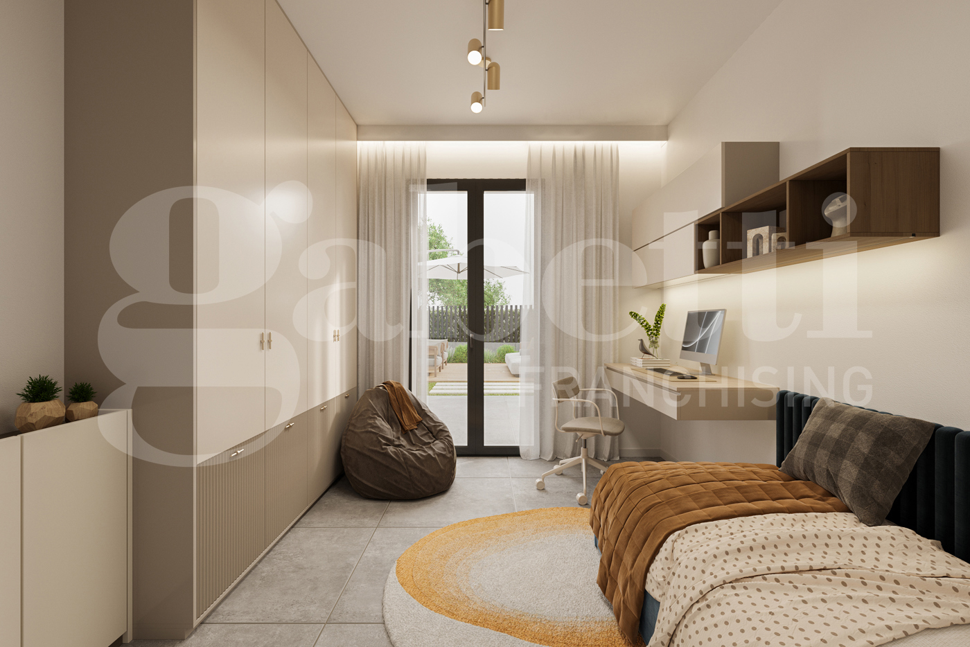 Quadrilocale con giardino a Vignola