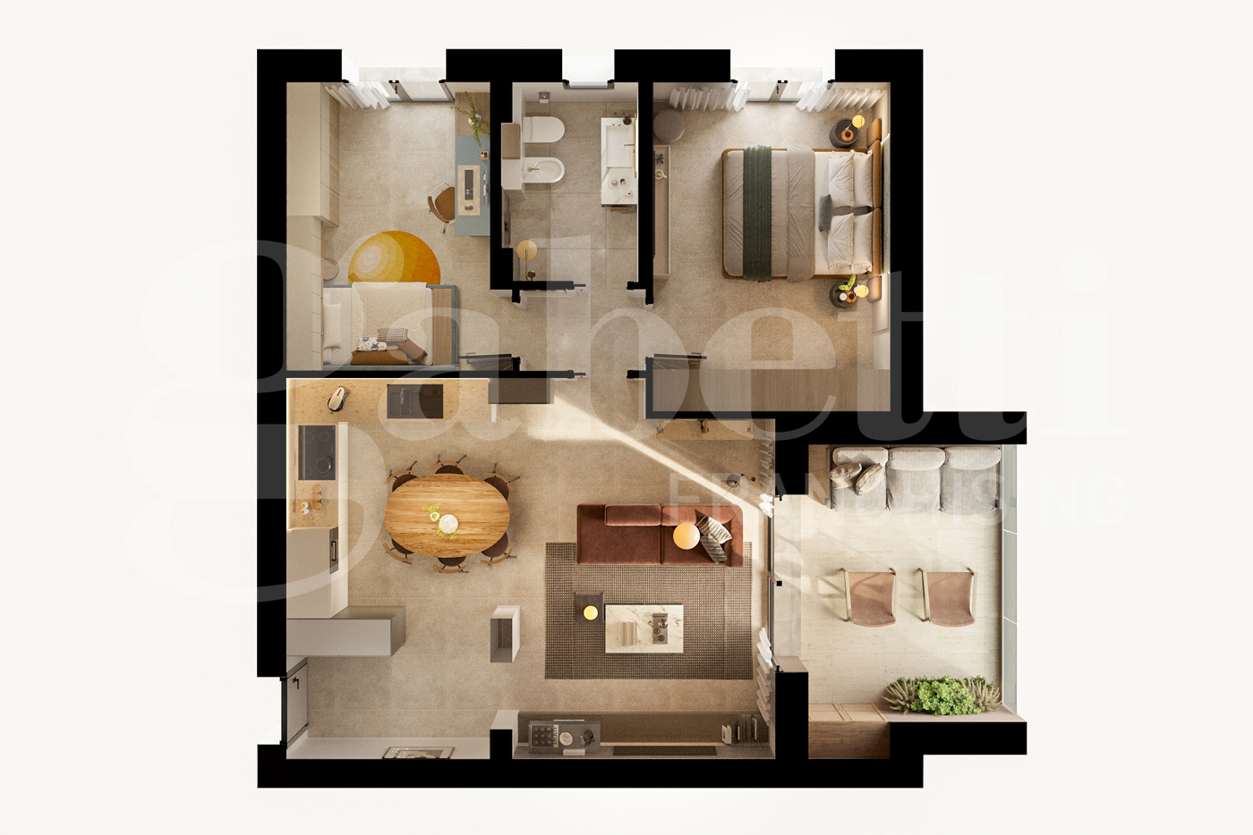 Trilocale nuovo a Vignola