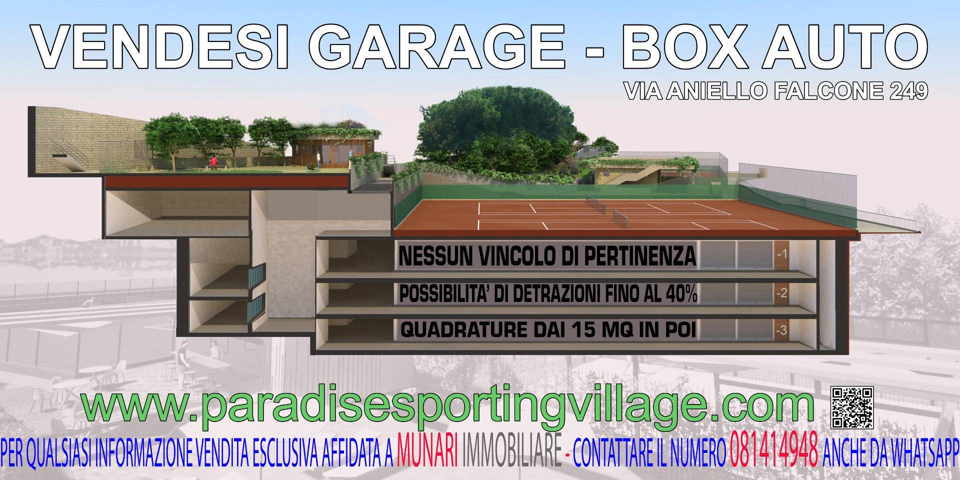 Box/Garage 15mq in vendita, Napoli vomero