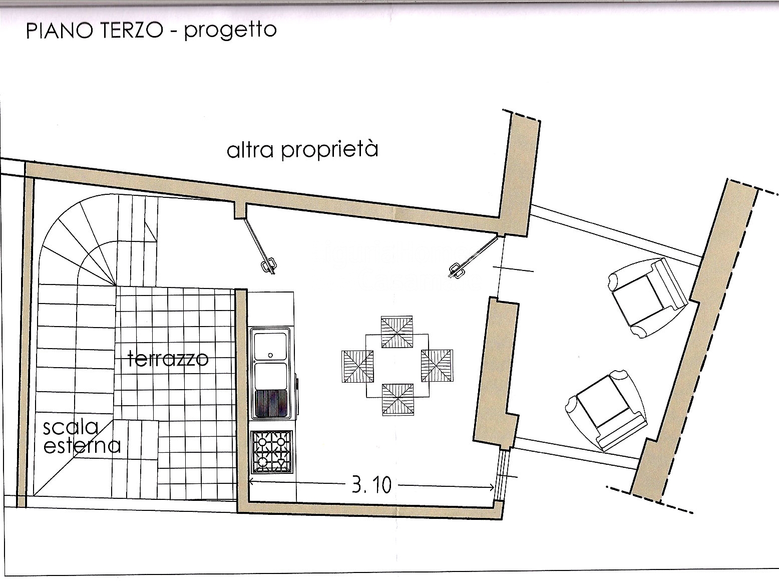 Casa di paese in vendita a Vallebona