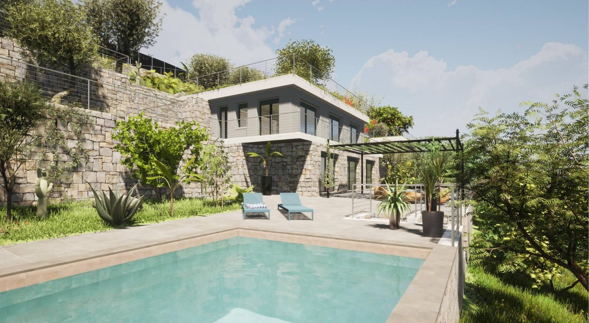 Villa bifamiliare in vendita a Sanremo, Poggio