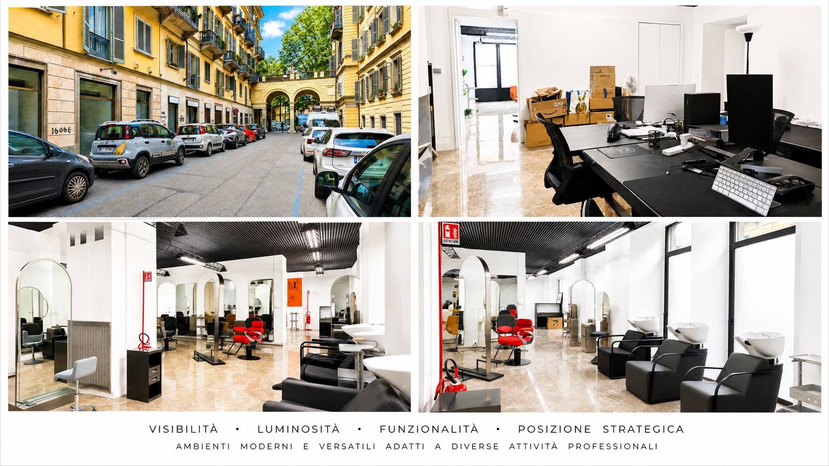 Locale commerciale in affitto a Torino, Crocetta San Secondo