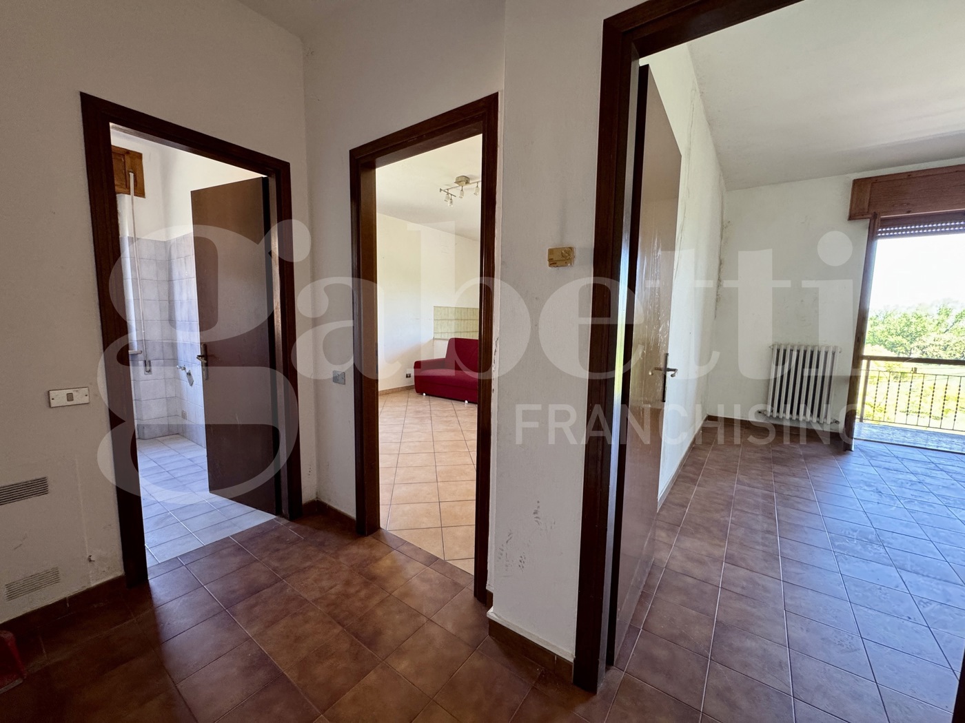 Quadrilocale con giardino a Orte