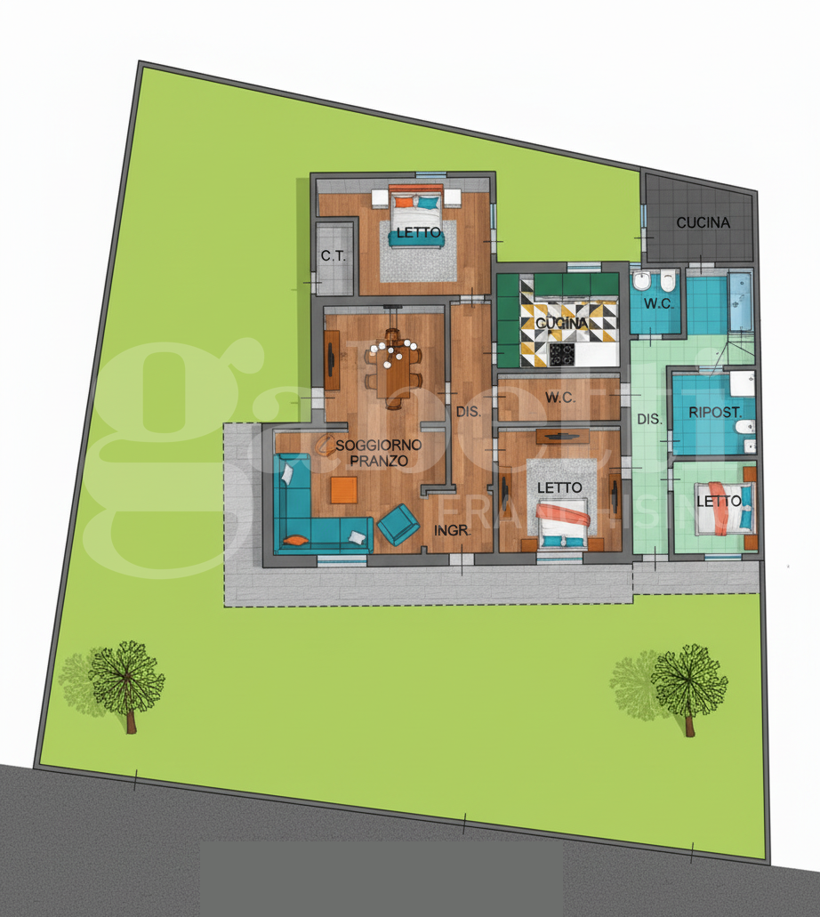 Casa indipendente da ristrutturare a Alliste