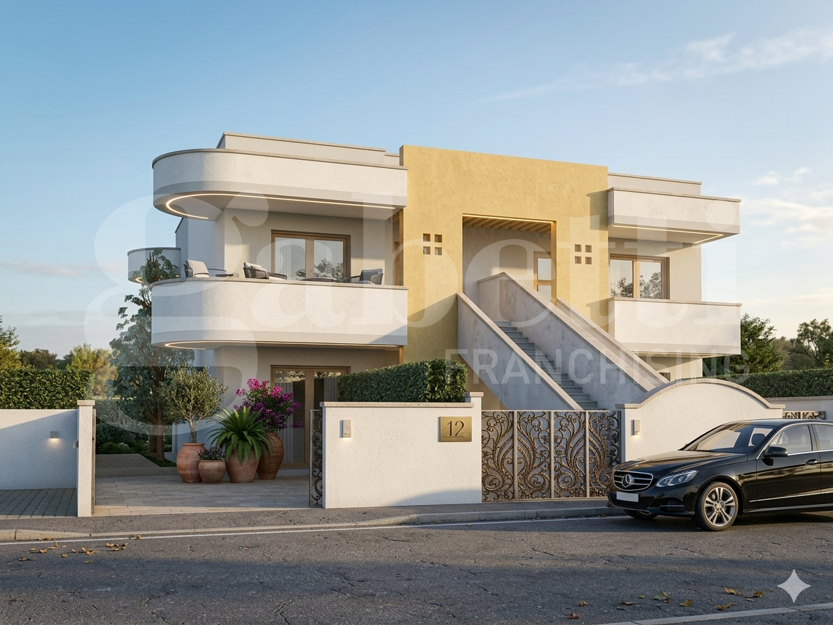 Quadrilocale con giardino a Ugento