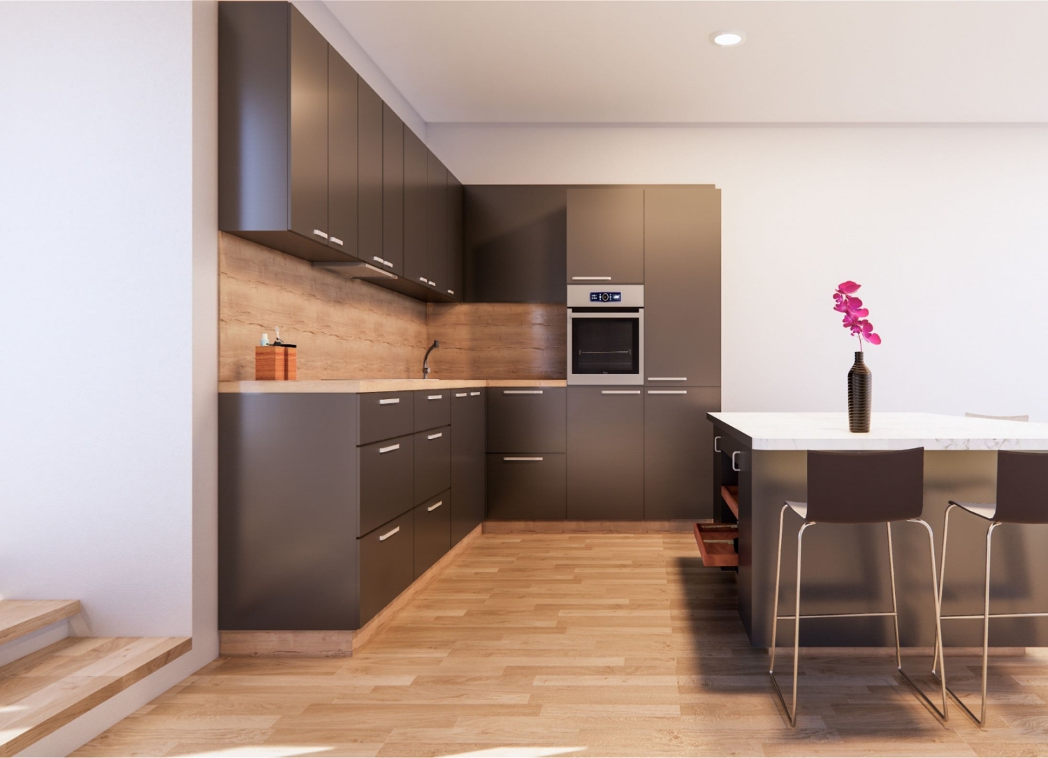 Trilocale ristrutturato in marone via roma, Marone