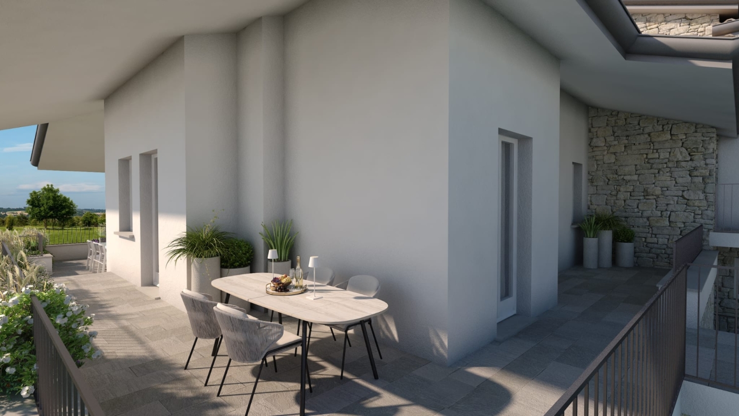 Villa con giardino in via bologna, Gussago