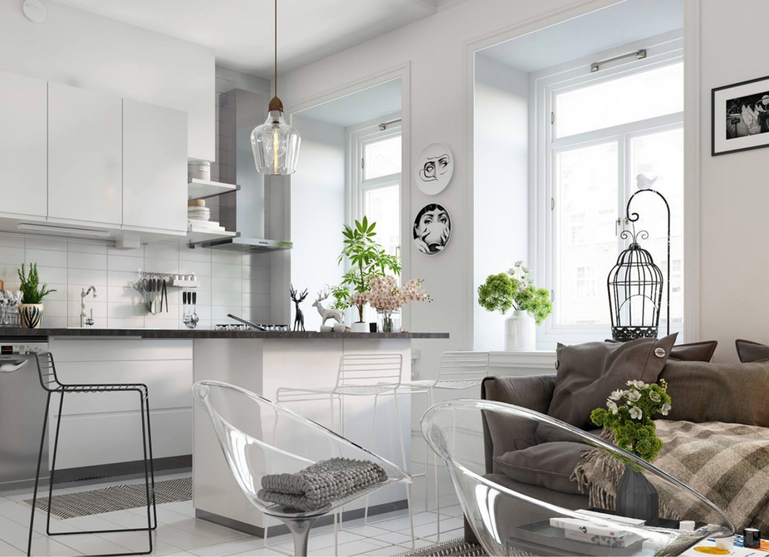 Trilocale con giardino in passirano via luigi cadorna, Passirano