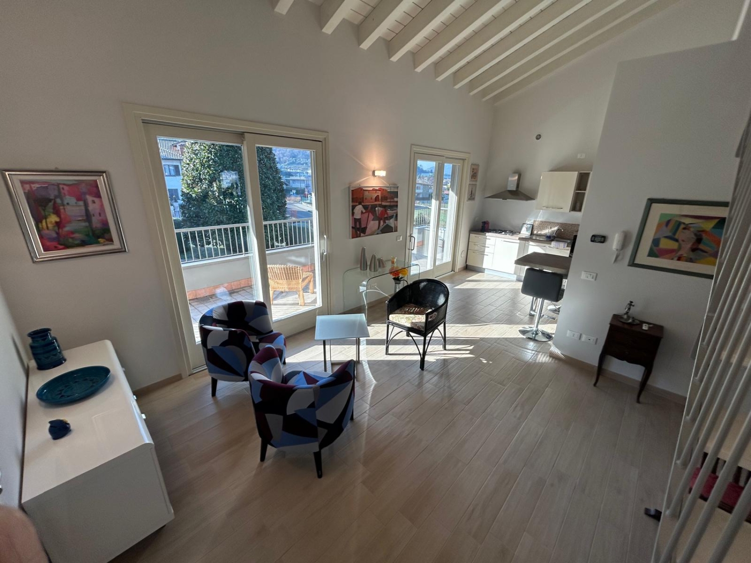 Trilocale con terrazzo in via tengattini, Paratico