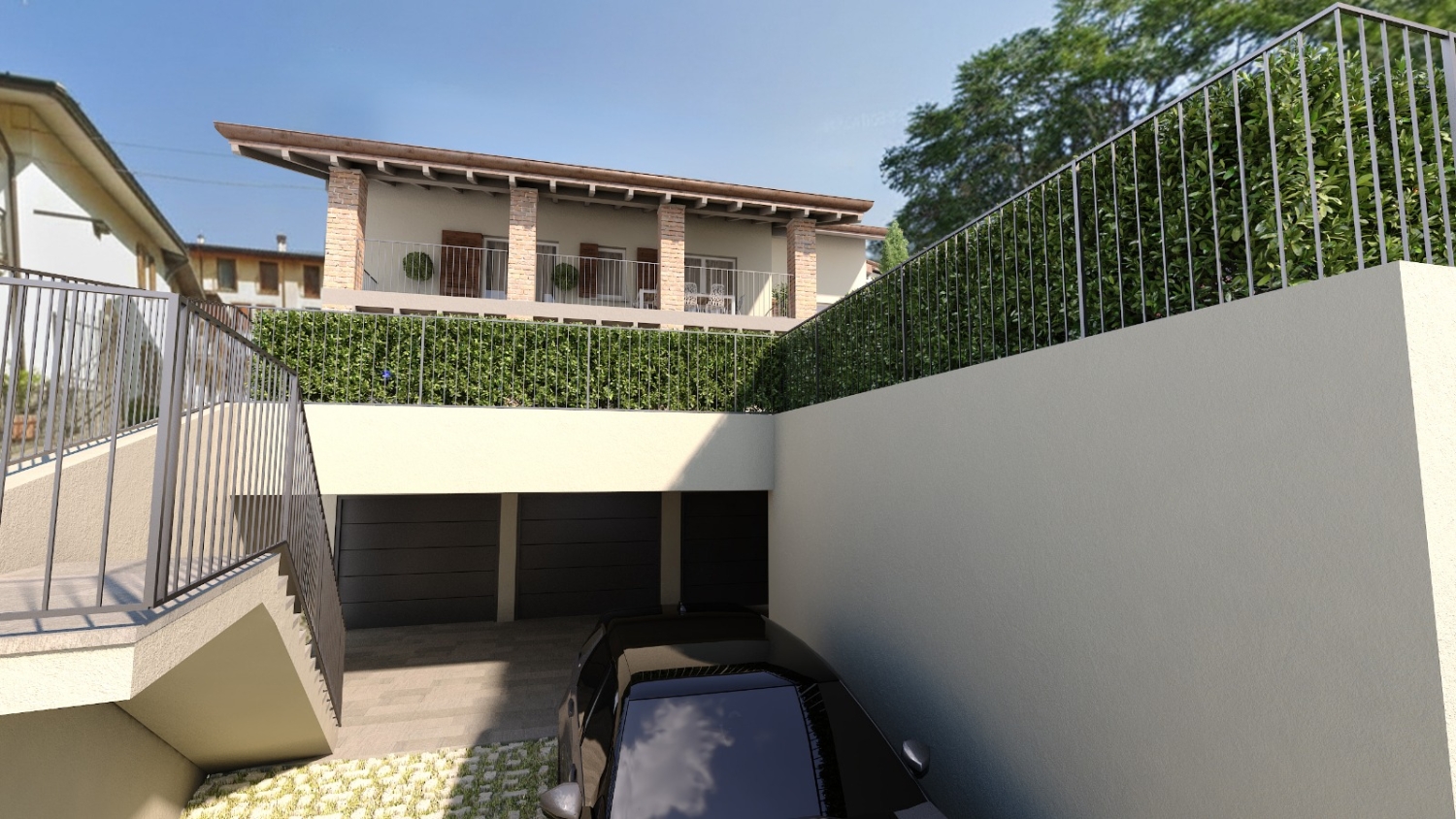 Trilocale con terrazzo in paratico via gorizia, Paratico