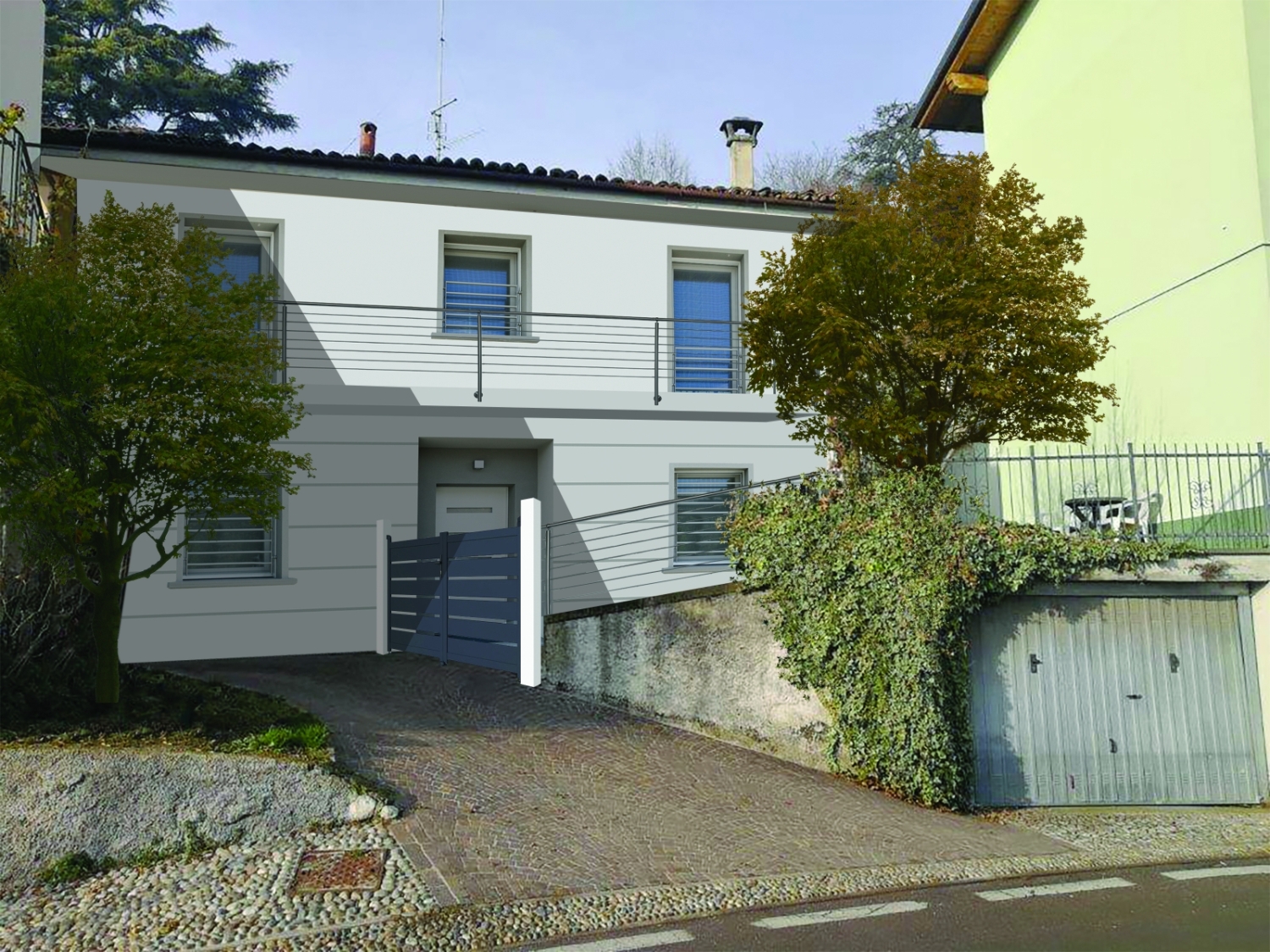 Trilocale ristrutturato in via giacomo moioli paratico, Paratico