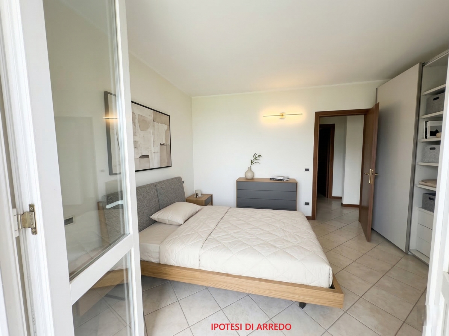 Trilocale con giardino in paratico via moioli, Paratico