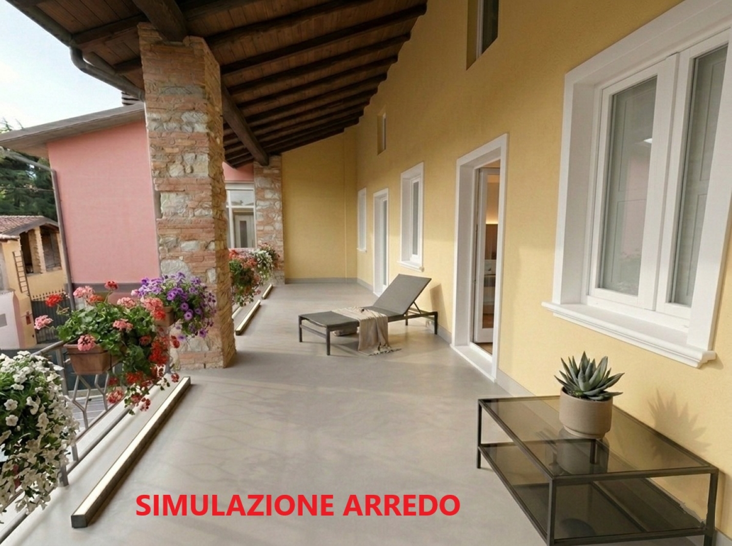 Trilocale con terrazzo in provaglio d'iseo via duca d'aosta, Provaglio d'Iseo