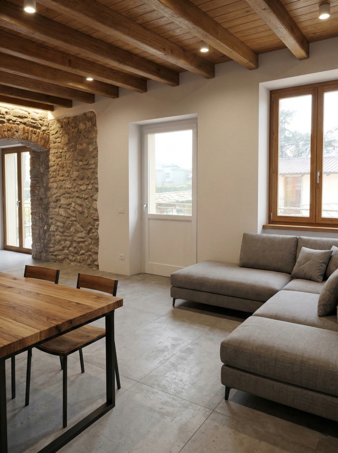 Trilocale con terrazzo in provaglio d'iseo via duca d'aosta, Provaglio d'Iseo