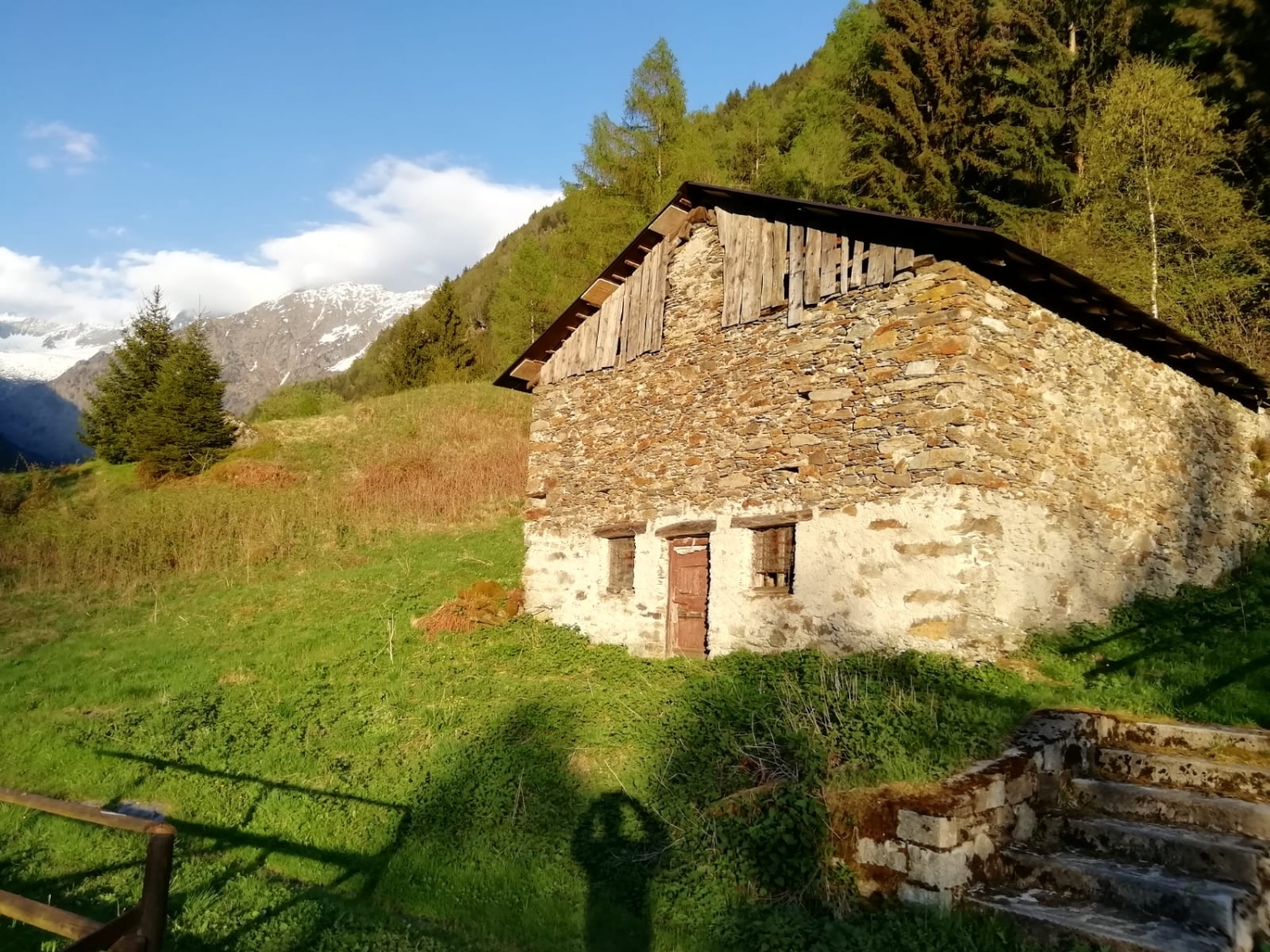 Rustico con giardino a Cevo