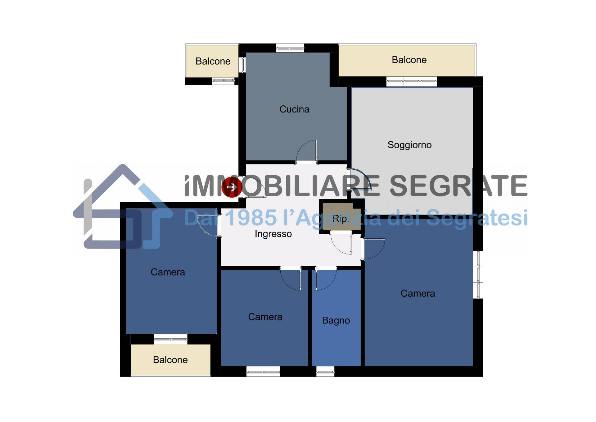 4 Locali in vendita a Segrate, Redecesio