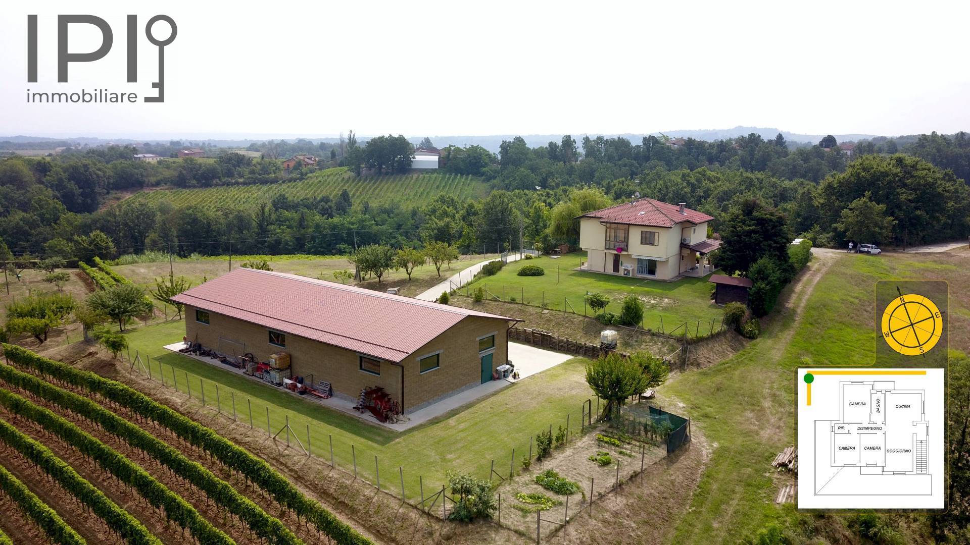 Villa / Villetta in vendita a Mombaruzzo