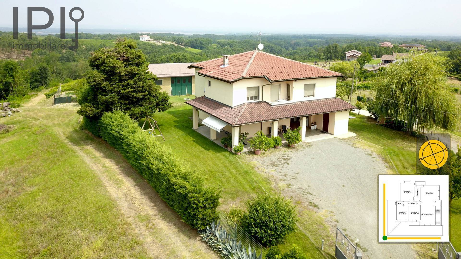 Villa / Villetta in vendita a Mombaruzzo