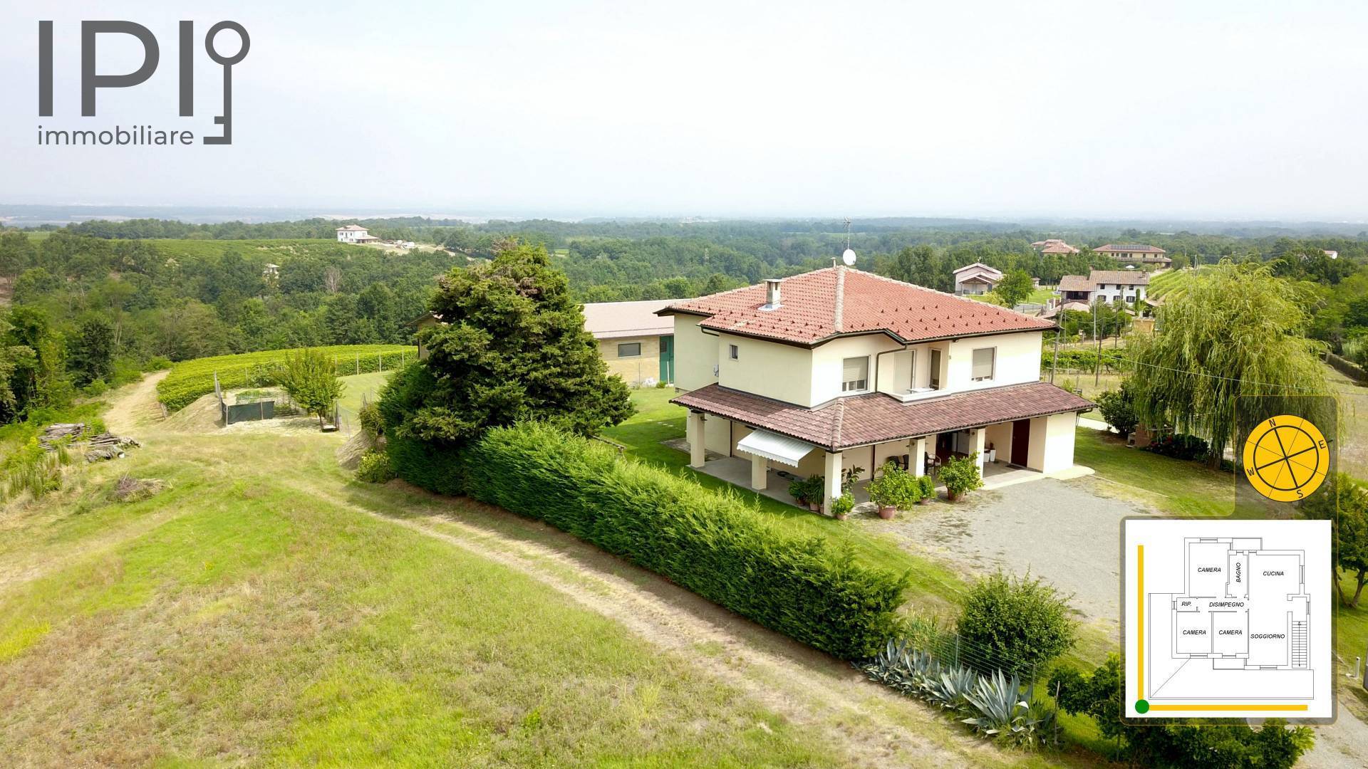 Villa / Villetta in vendita a Mombaruzzo