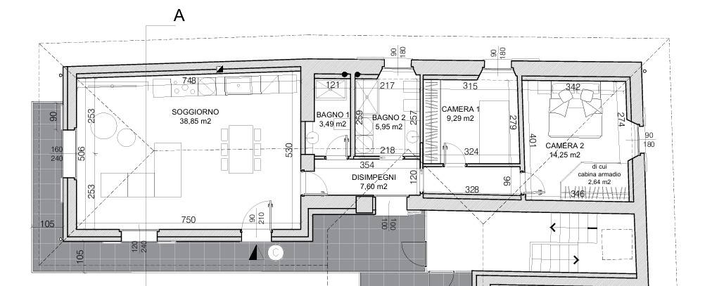 Appartamento in vendita a Arcene
