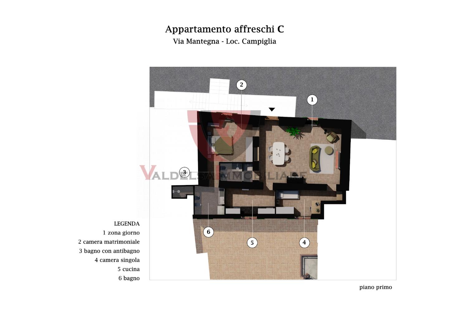 Quadrilocale nuovo, Colle di Val d'Elsa campiglia