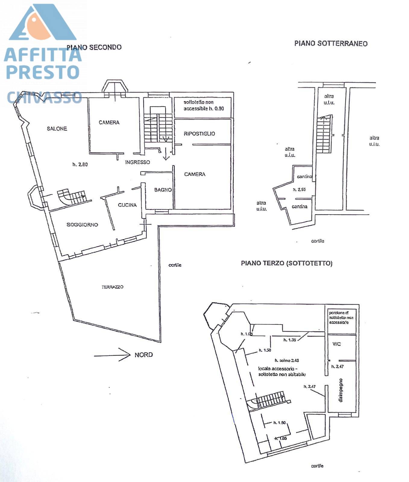 Appartamento in affitto a Chivasso
