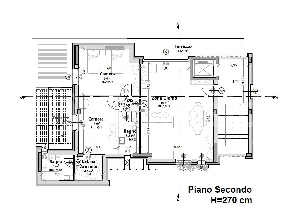 Attico nuovo a Piacenza