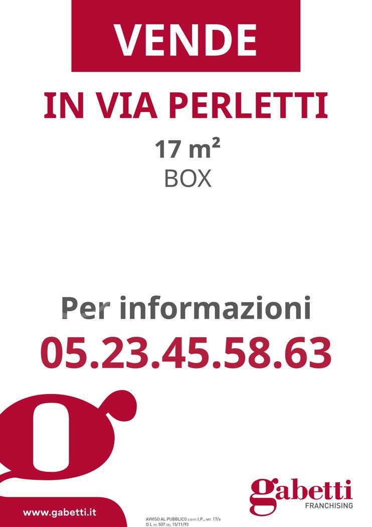 Box/Garage 17mq in vendita a Piacenza