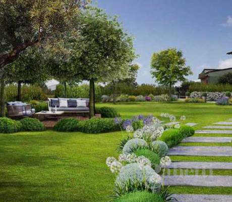 Villa con giardino a Busto Arsizio