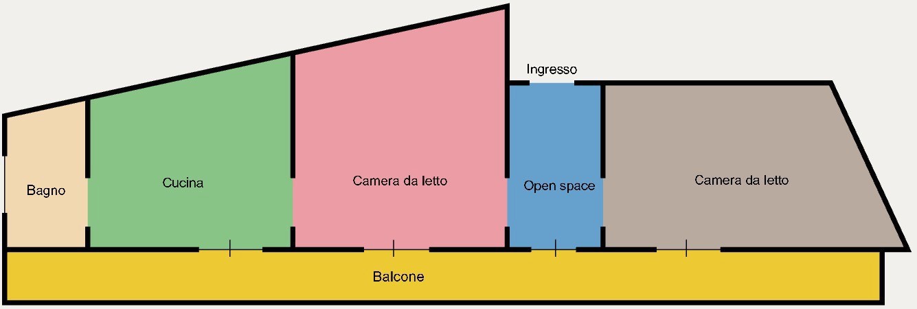 Bilocale ristrutturato a Casoria
