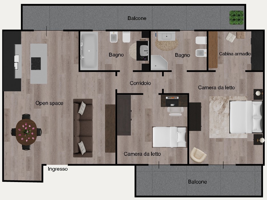 Trilocale nuovo a Mugnano di Napoli