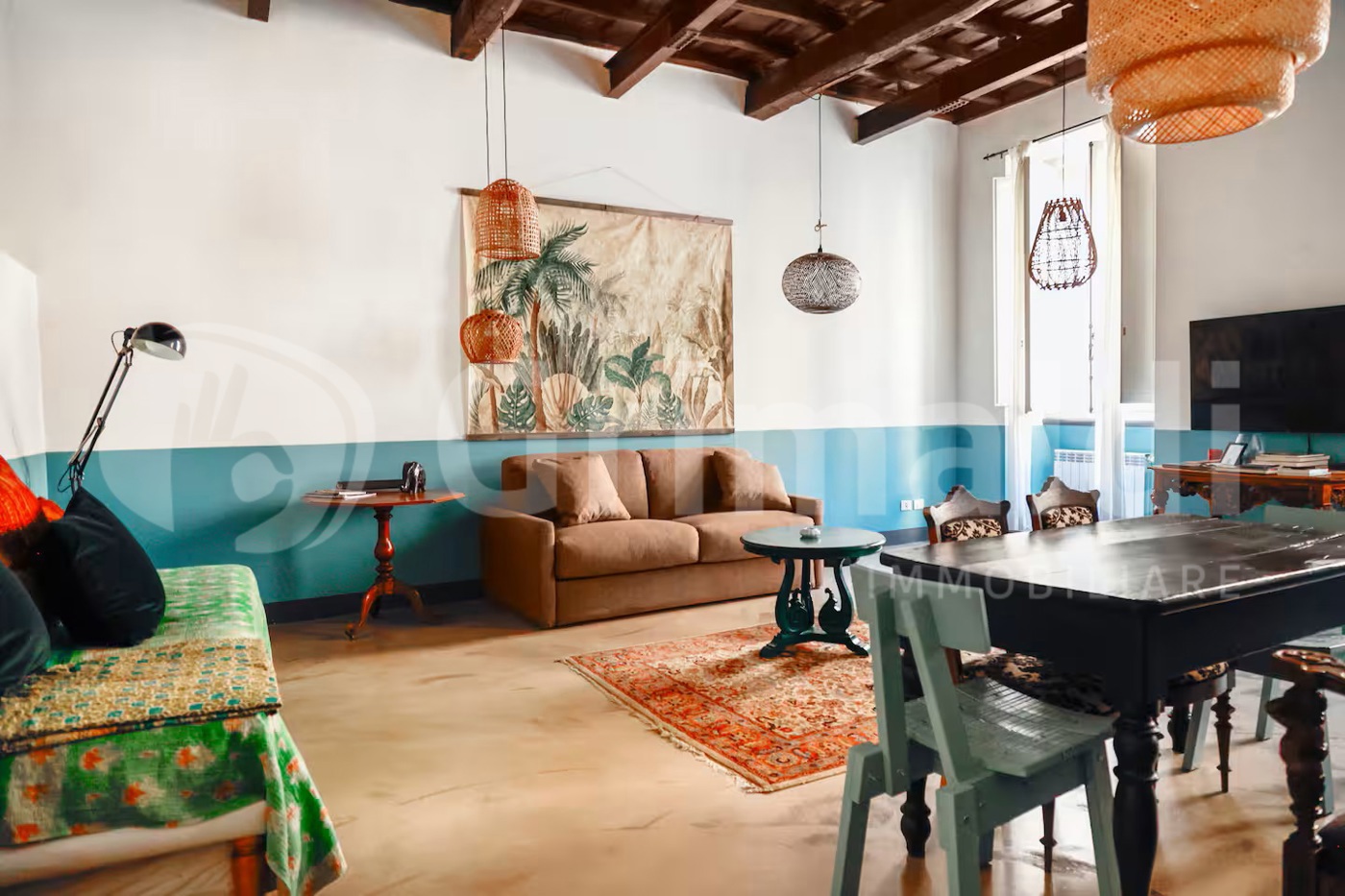 Bilocale ristrutturato a Roma