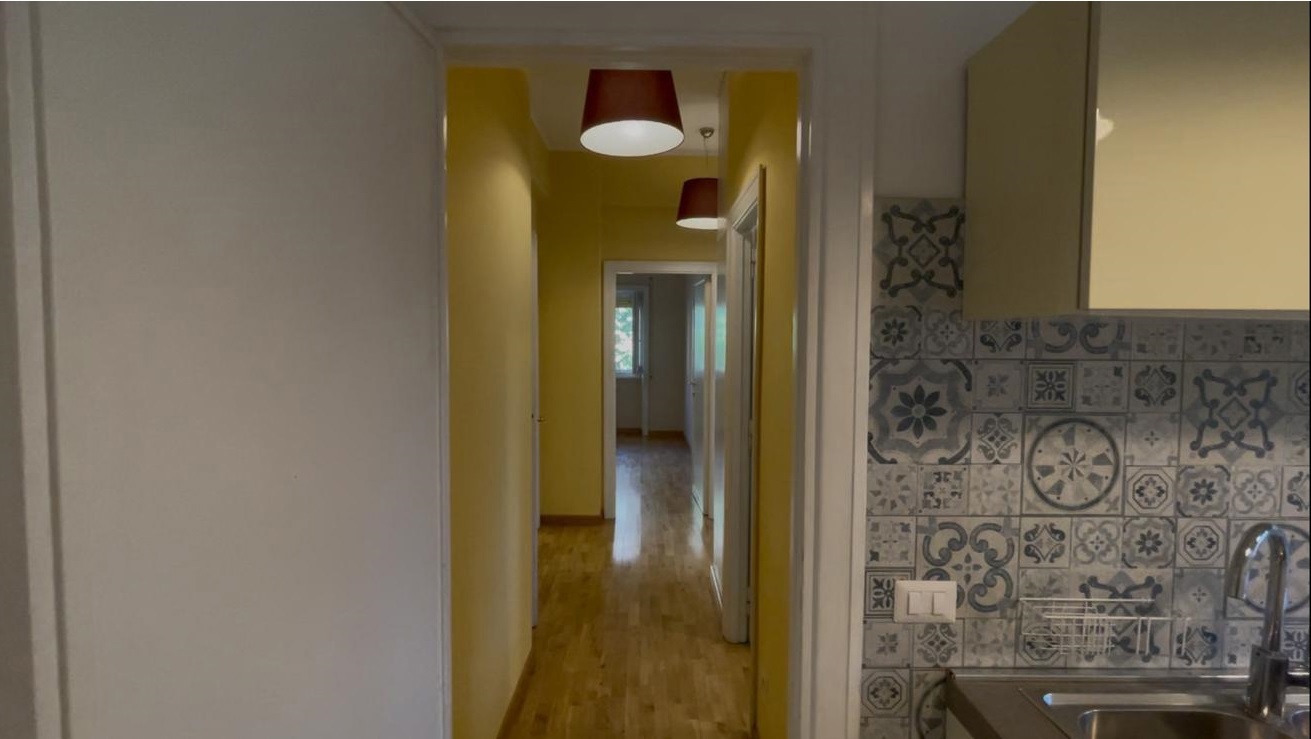 Quadrilocale ristrutturato a Roma