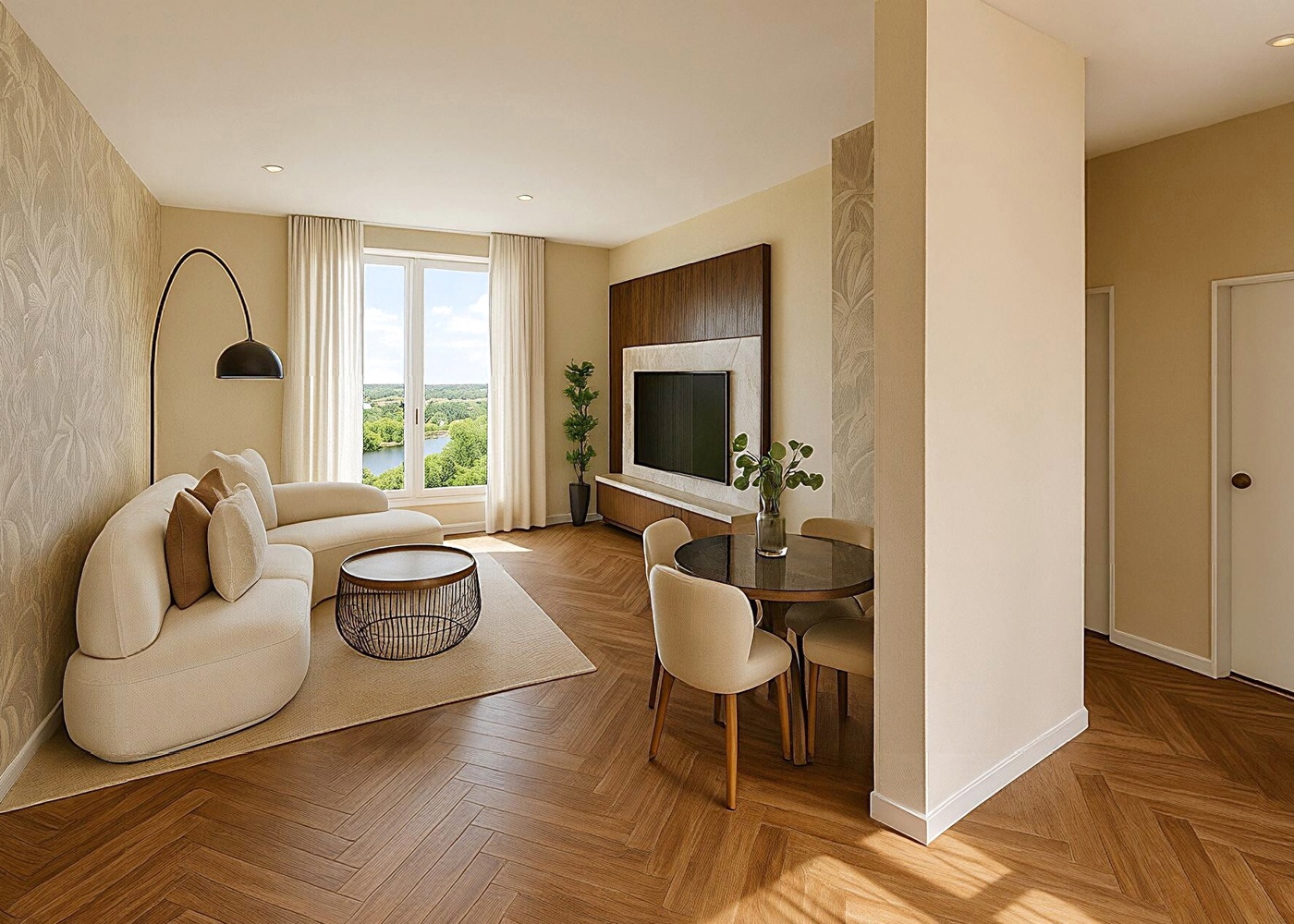 Trilocale con box a Legnano